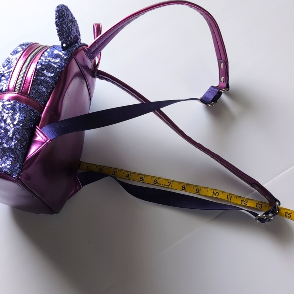 Disney Parks Loungefly Purple Potion Sequin Mini Backpack - Picture 15 of 16